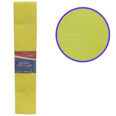 папір гофр. J.Otten KR55-8014 світло-жовтий  55%  20г/м2  (50см.х200см.)  (10/200)
