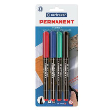 набір маркерів Centropen 2846/04  4кол. на бліст.  (10/100)