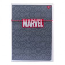 зошит А4 YES 48арк. в пласт. папці з малюнком "Marvel Black"  764425  (1/40)