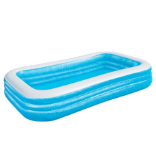 басейн Bestway сімейний прямокутний 305х183х56см., 3 кільця  54009  (2)