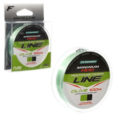волосінь Flagman Magnum Mod Main Line Olive 100м. 0,20мм.  MMLO10020