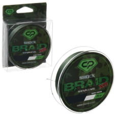 шок-лідер Carp Pro Diamond Shock Braid PE X8 0,16мм. 50м. Dark Green  CP1625-8-50