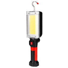 ліхтарик Worklight на 2 акум. 18650, 3 магніта, прищіпка, гачок, ЗП Type-C  ZJ-8859-COB-2