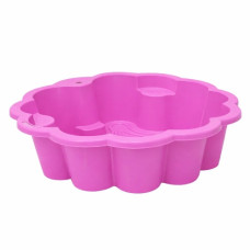 пісочниця-басейн "Квітка" Doloni-toys світло-рожева 80х81х20см.   01234/10