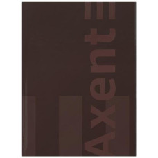 зошит А4 Axent One color бордовий 96арк., тв. обкл., клітинка  8426-2-А  (10)