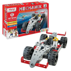конструктор Zephyr Mechanix металевий розвиваючий №3 202 елем. 18 моделей  01005