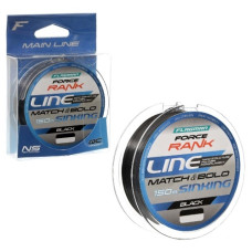 волосінь Flagman Force Rank Bolo/Match Main Line Black 150м. 0,22мм.  FRBML15022