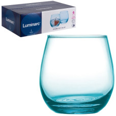 набір склянок Luminarc Maine Sky Blue низьких 6шт. 320мл.  V4588 (4)
