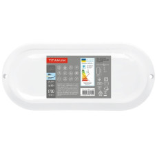 світильник Titanum LED 20W, 6500К, 220V овальний, IP65  TL-BHO-206