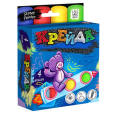 крейда кольорова Danko Toys Jumbo для асфальту  4кол.  MEL-01-02  (36)