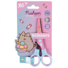 ножиці YES дитячі 13см. з принтом на лезі на бліст. "Pusheen"  480437  (12/360)