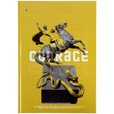 зошит А4 Axent Courage 96арк., тв. обкл., клітинка  8422-552-А  (10)