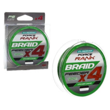 шнур Flagman Force Rank Feeder Braid Х4 Grass Camo 100м. 0,14мм.  FRFB100-014