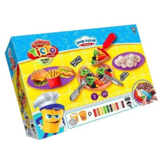 набір д/творч. Danko toys "Тісто для ліплення Master Do" Шеф-кухар Піца середня  TMD-10-01  (6)