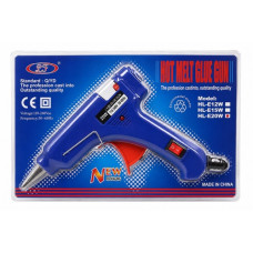 пістолет для силіконового клею d- 7мм. "Glue gun", євровилка, 20W  0262  (24/96)