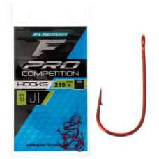 гачки Flagman Pro Competition 215 Red №12, набір 10шт.  FPC215-12