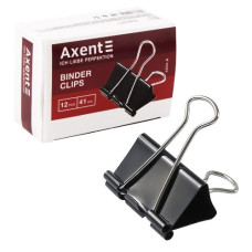 біндер Axent чорний 41мм.  4404-А  (12/1296)