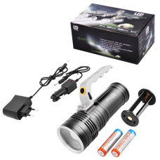 ліхтарик Police на 2 акум. 18650, zoom, зар. 220V/12V  S911-XPE