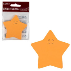 блок з клейким шаром Axent Star 70х70мм. 50арк.  2444-03-А  (24/576)