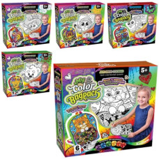 набір д/творч. Danko toys "My Color BagPack" рюкзачок-розмальовка  CВР-01-01,02,03,04,05  (5)