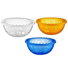 миска прозора кольорова 6,0л.  10502  (50)