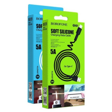 кабель Borofone USB to Type-C silicone 1м. 3A  BX31