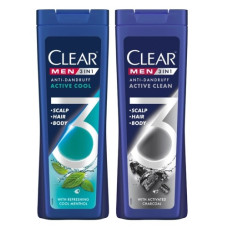 шампунь Clear  3в1 360мл. (в ас-ті)