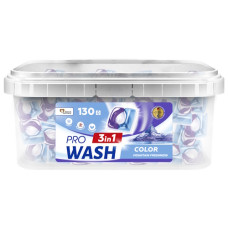 капсули для прання Pro Wash Гірська свіжість свіжість 130шт.