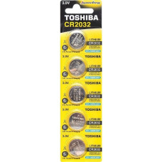 батарейка Toshiba таблетка CR-2032  1x5 на бліст. (5/100)