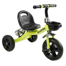 велосипед Best Trike триколісний, сталева рама, колеса EVA 10"/8", кошик, пляшечка  BS-11823  (1)