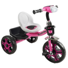 велосипед Best Trike триколісний, колеса EVA 12"/10", сталева рама, фара, муз., світло  BS-22603 (1)
