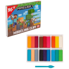 пластилін YES 18кол./360гр. "Minecraft"  540678  (14)