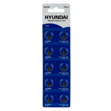батарейка Hyundai AG- 4 таблетка 1х10 на бліст.  (10/200)
