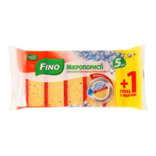 губка кухонна Fino мікропориста, набір 5+1шт.  (15)