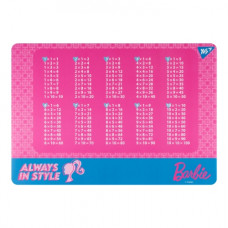 підкладка для столу YES "Barbie" таблиця множення  492257  (10)