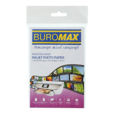 фотопапір Buromax глянцевий А6/230гр./ 20арк.  ВМ.2230-6020  (200)