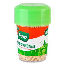 зубочистки бамбукові Fino 250шт.  (6)