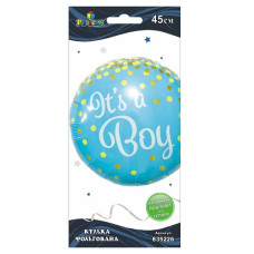 кулька фольгована Pelican Party it`s a boy 45см.  835226