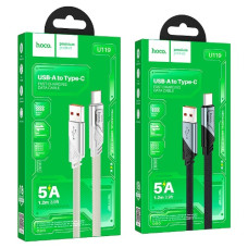 кабель Hoco USB to Type-C 1,2м. 5A nylon  U119