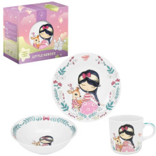 набір дитячого посуду Limited Edition Fairy  3 предм. в кор.  С679