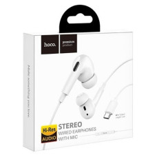 навушники Hoco Pro Crystal sound Type-C wire-controlled digital earphones з мікрофоном  M101