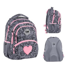 рюкзак GoPack Education Fluffy Heart 40х30х15см.  GO26-175M-4  (10)