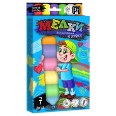 крейда кольорова Danko Toys Jumbo для асфальту  7кол.  MEL-01-05  (20)
