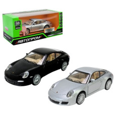 машинка Автопром мет. 14см. Porsche 911 Carrera S св.,звук, відч. двері, в кор. 18х9х9см. 68374 (48)