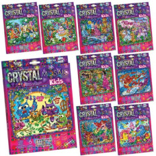 набір д/творч. Danko toys "Crystal Mosaic Kids"  CRMk-01-01,02,03,04...10  (20)