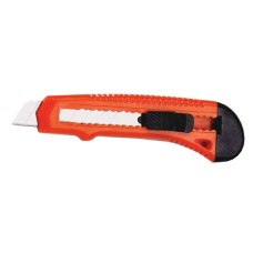 ніж канц. Economix 18мм., пласт. корпус  Е40513  (48)