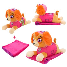м`яка іграшка Paw Patrol собачка 60х21х36см. з пледом 115х75см.  КН71/002L  (6)