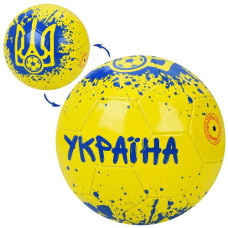 м`яч футбольний розмір 5, ПВХ 1,8мм., 310гр., Україна, в кул.  EN-3330  (30)