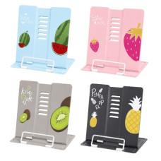 підставка для книг J.Otten  555-387-S металева 15,2х15,2см. "Fruits"  (30/60)