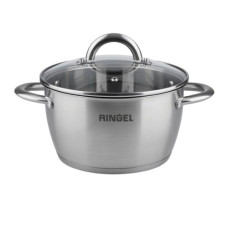 каструля Ringel Bonn нержав. зі скляною кришкою 20см. 3,6л.  RG-2003-20  (4)